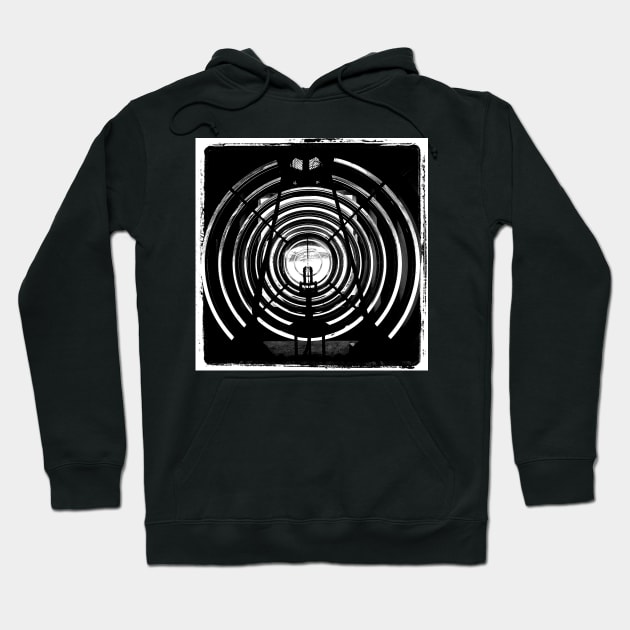 Lentille du phare de Lochrist Hoodie by rollier